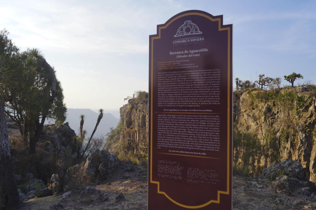 Hotel El Gato Glamping con vista a prismas basálticos Huasca de Ocampo Exterior foto
