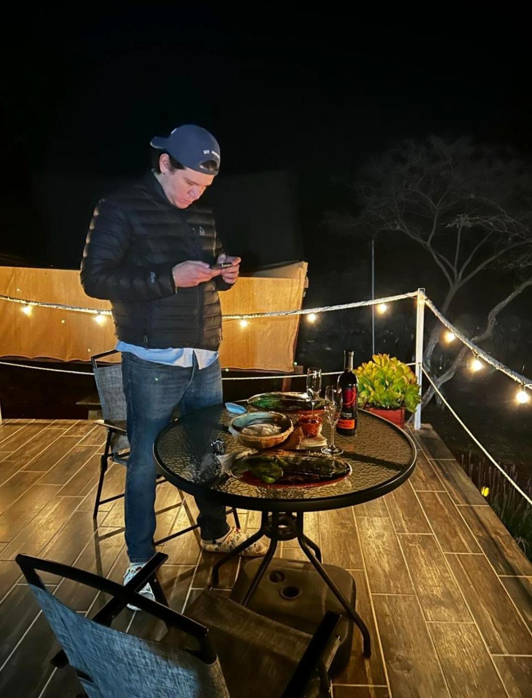 Hotel El Gato Glamping con vista a prismas basálticos Huasca de Ocampo Exterior foto