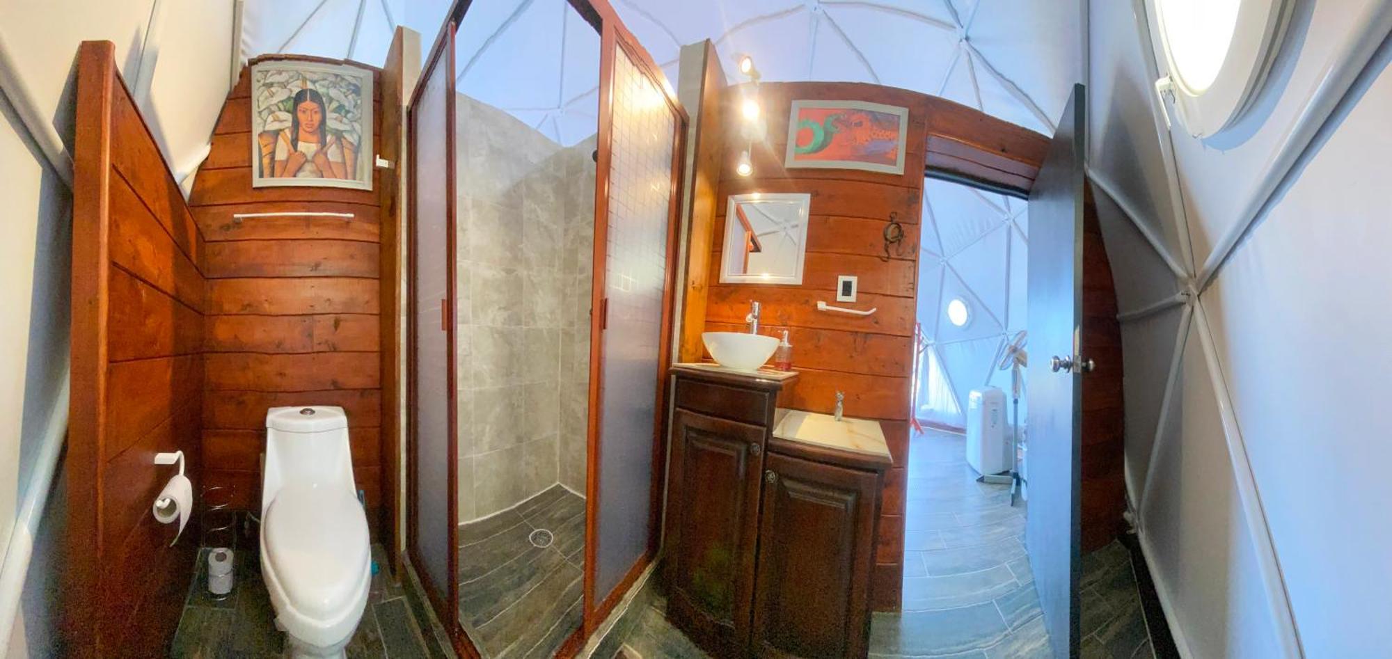 Hotel El Gato Glamping con vista a prismas basálticos Huasca de Ocampo Exterior foto
