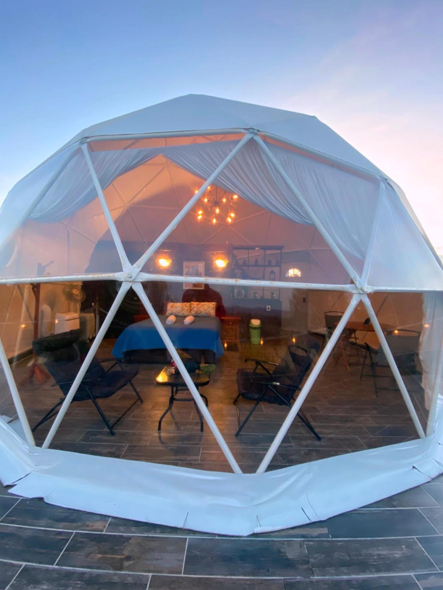 Hotel El Gato Glamping con vista a prismas basálticos Huasca de Ocampo Exterior foto