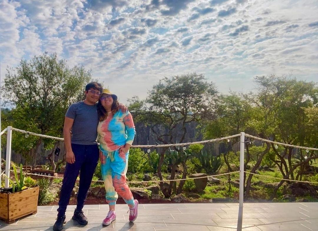 Hotel El Gato Glamping con vista a prismas basálticos Huasca de Ocampo Exterior foto