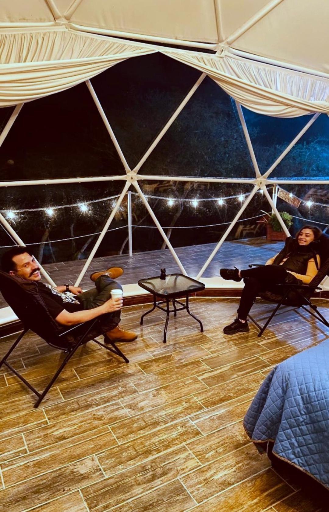 Hotel El Gato Glamping con vista a prismas basálticos Huasca de Ocampo Exterior foto